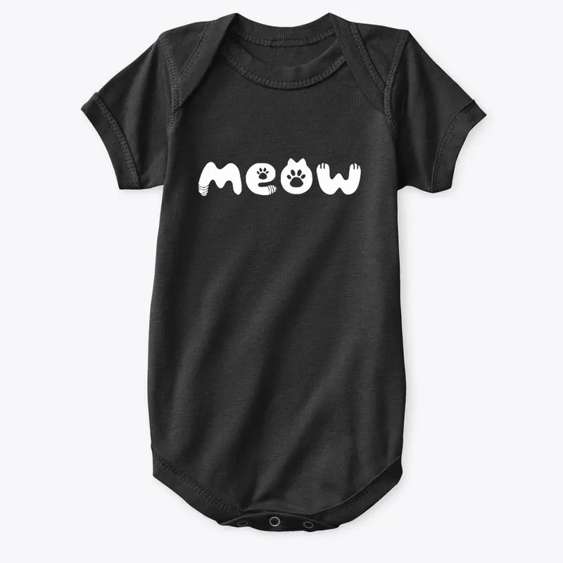 Best meow onesie for cute baby