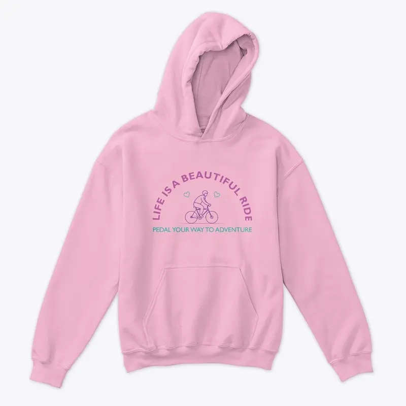 Life Is A Beautiful Ride Kids hoodie