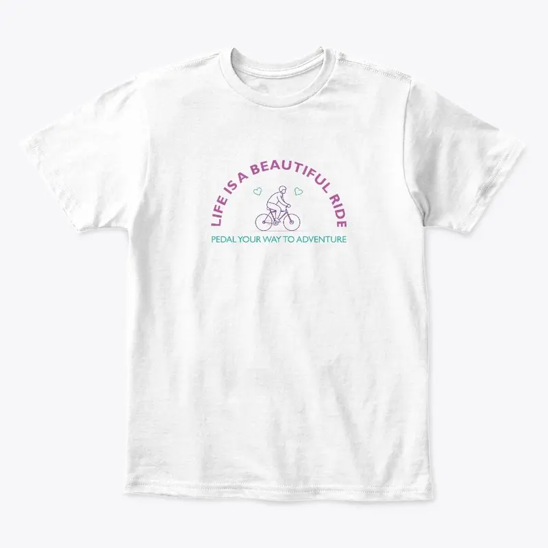 Life is a beautiful Ride kids T-shirt