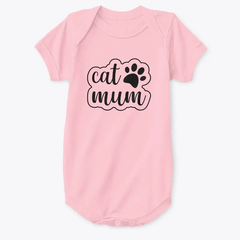 Cat mum Baby Premium Onesie