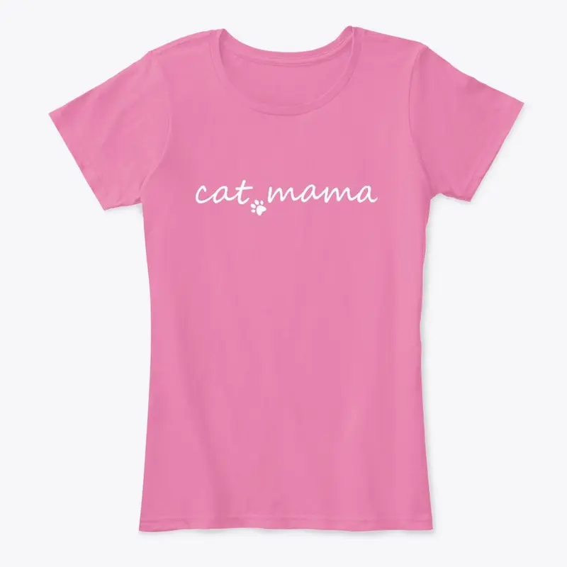 Stylish Cat Mama T-Shirt for women