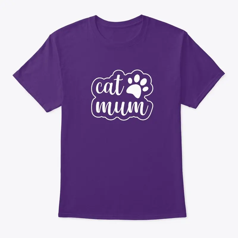 Trending Cat Mum T-Shirt for men