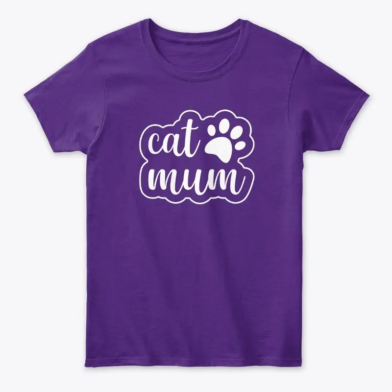 Trending Cat Mum womens T-Shirt