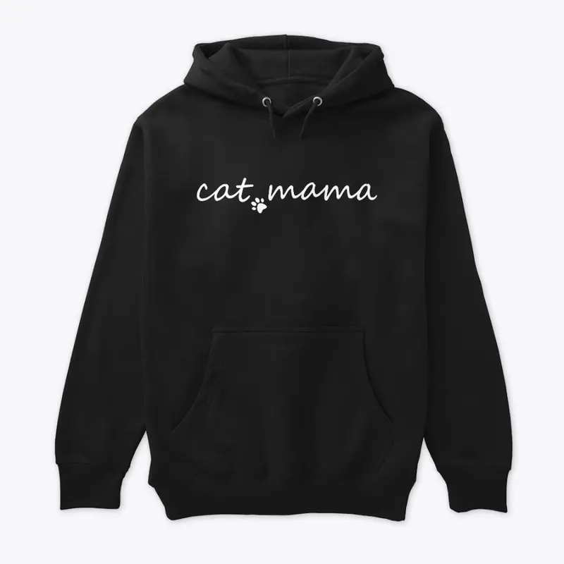 Cat Mama Hoodie for cat lovers