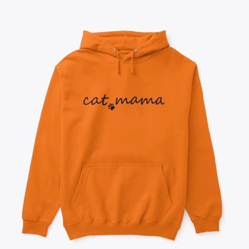 Cat Mama Hoodie for cat lovers