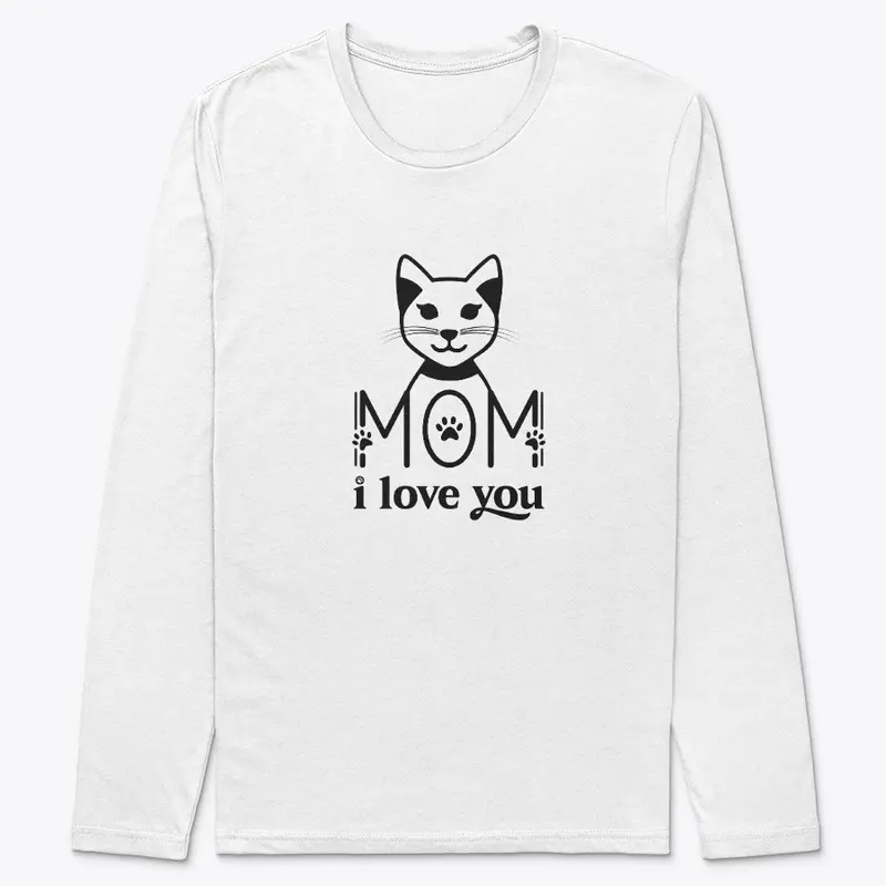 Mom I love you mens Long Sleeve Tee