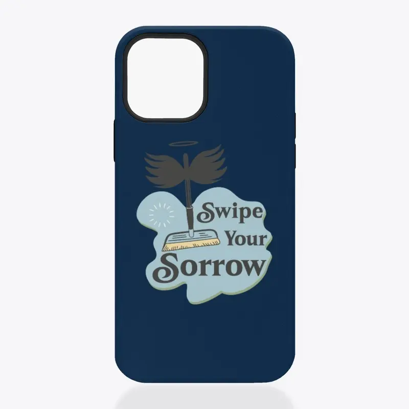 Swipe Your Sorrow Phone Case