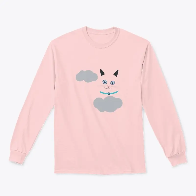 Unique Cloud Cat Classic Long Sleeve Tee