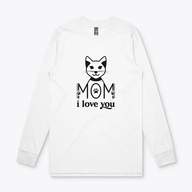 Mom I love you mens Long Sleeve Tee